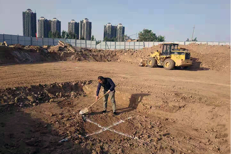 潏河濕地公園子午湖項(xiàng)目地基檢測(cè)工程