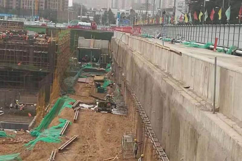 大型地下綜合空間,地下綜合管廊（幸福林帶）基坑支護(hù)工程